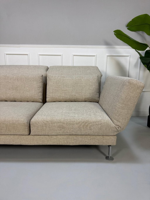 Brühl Moule Sofá Sofá cama beige arena Sofá de diseño