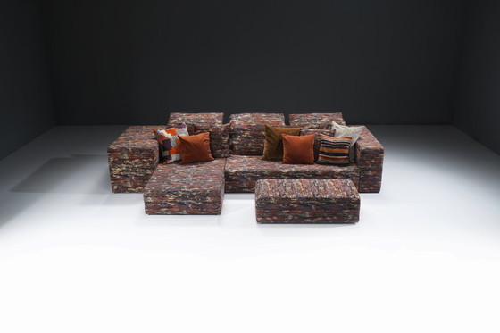 Image 1 of Seltenes Designersofa „Nap“ von Missoni Home (Mah Jong), Italien. Auslaufmodell.
