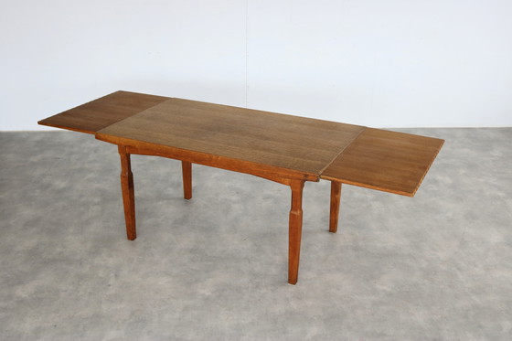 Image 1 of brutalist Henning Kjaernulf dining table