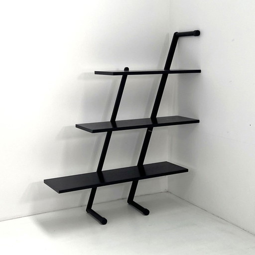 Postmoderne Diego Shelf van Interlübke, West-Duitsland, jaren 80.