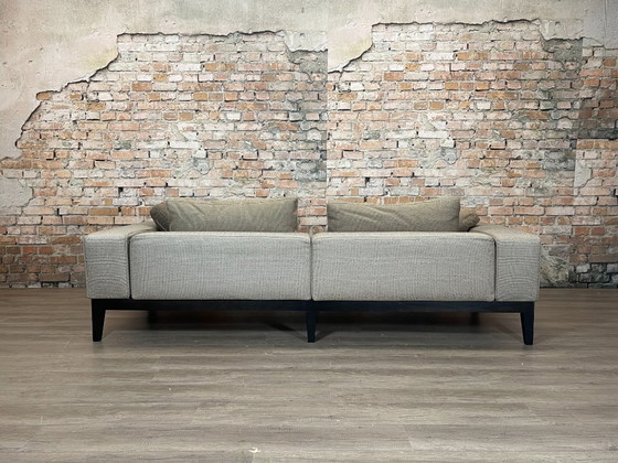 Camerich Moodie - | motivo mélange | Design Confortevole, Divani 2 posti, Tessile, Legno, Grigio, Modern (foto 7 di 15)
