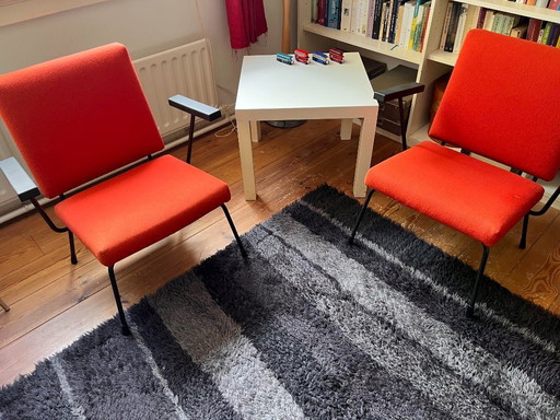 2 fauteuils Gispen de Rietveld/Cordemeyer
