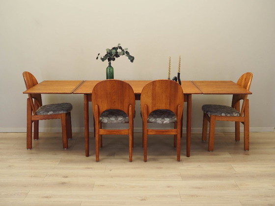 Image 1 of Teakholztisch, dänisches Design, 1970er Jahre, hergestellt in Dänemark