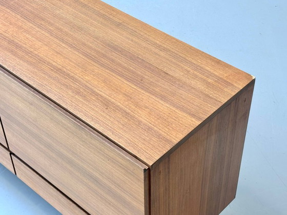 Image 1 of Elegant sideboard made of solid walnut wood, 1960s