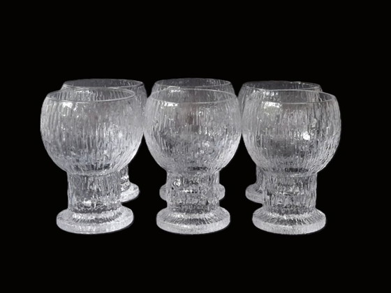 Iittala - 6 bicchieri da vino "Kekkerit" di Timo Sarpaneva – Bicchieri e caraffe, Vetro (photo 3 of 6)