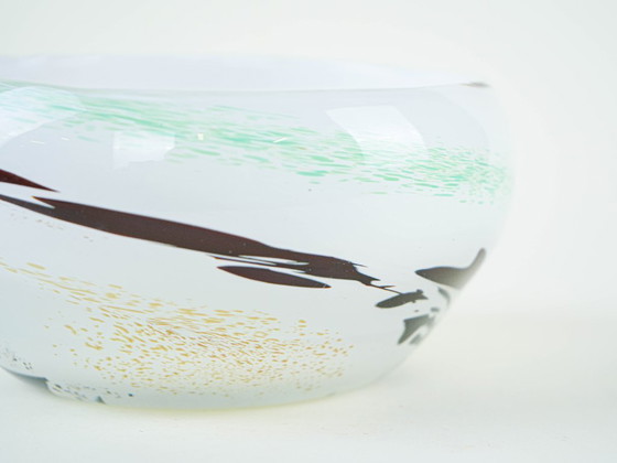 Image 1 of Ciotola in vetro, design danese, anni '70, prodotta in Danimarca