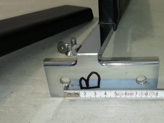 Image 1 of 1x Set di braccioli per poltrona in pelle GIRSBERGER 1600 LOUNGE CHAIR anni '60 pezzo di ricambio