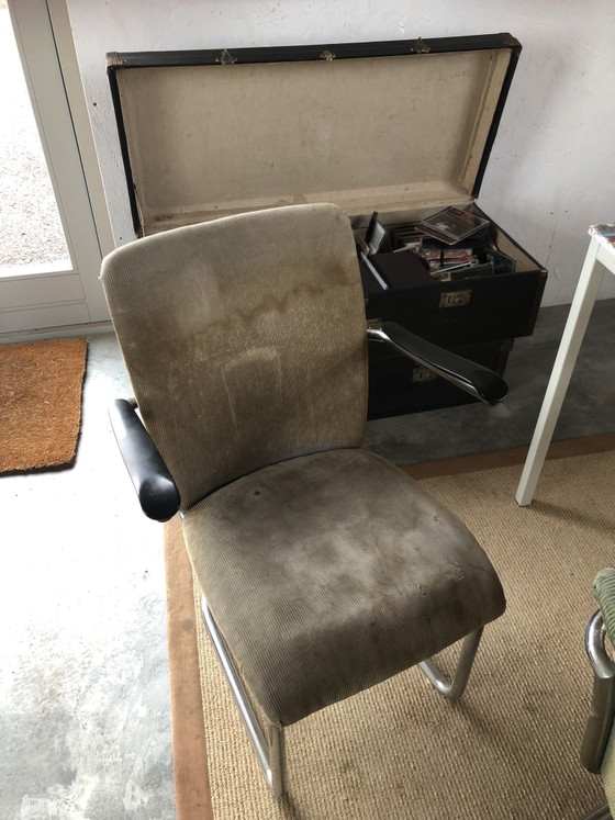 4 sillas De Wit – Gebroeders de Wit, Sillones, Textile (photo 5 of 6)