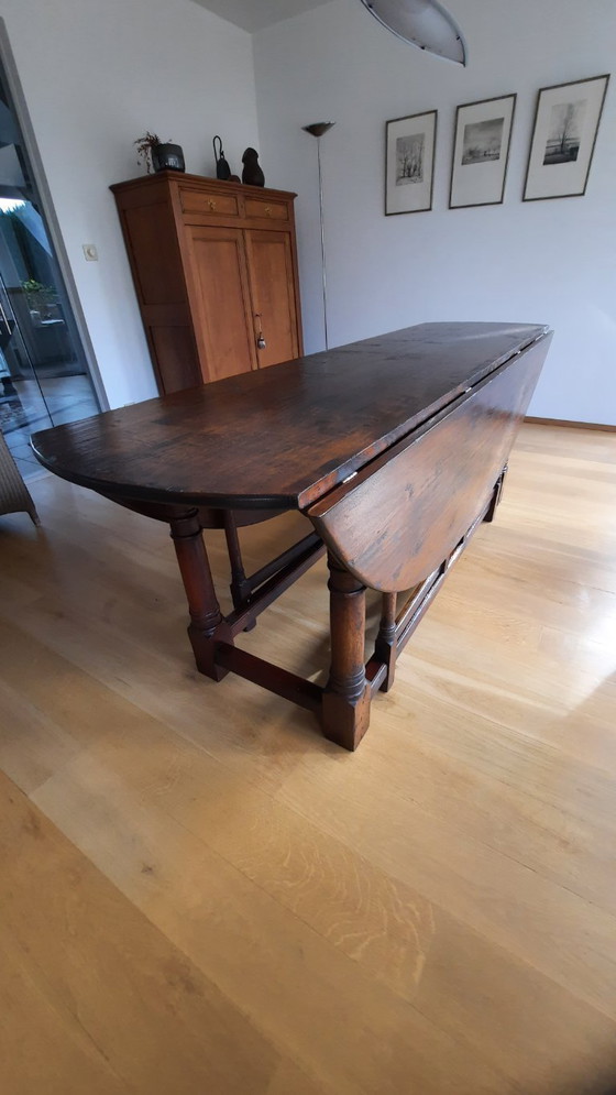 Image 1 of table à abattants