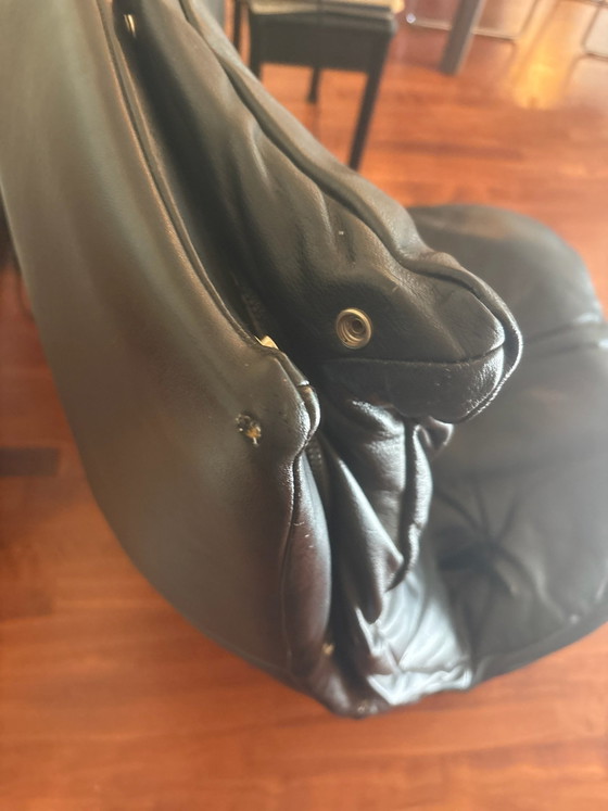Jori Fauteuil de Relaxation Vintage – Fauteuils de relaxation, Cuir, Métal (photo 5 of 5)