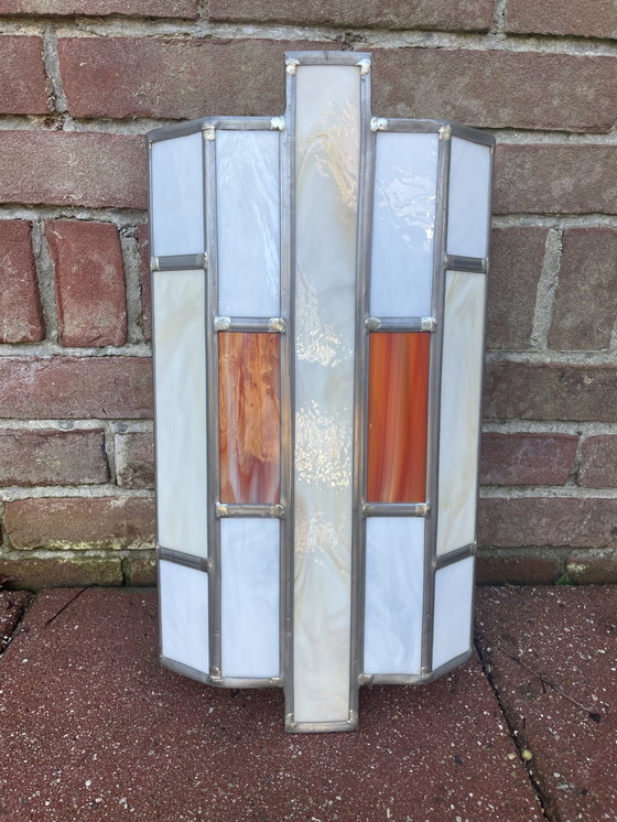 Image 1 of Decoración de pared de vidrieras o lámpara de pared