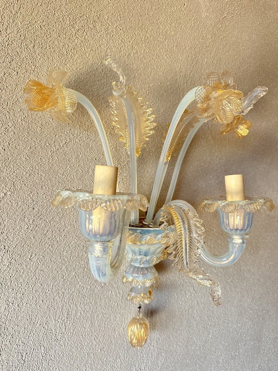 Grande applique murale vintage en Murano – Appliques murales (photo 6 of 14)