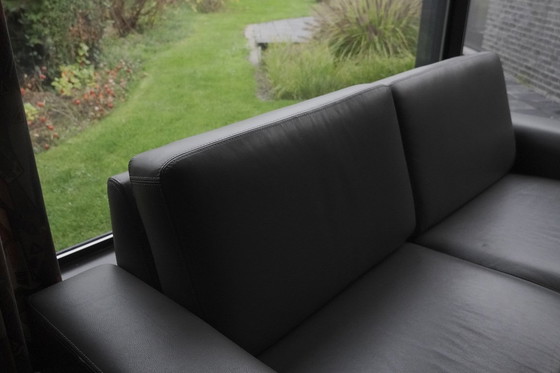 Image 1 of Lederen zetel