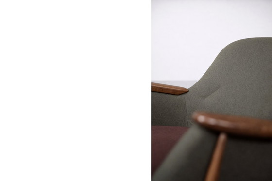 Image 1 of Vintage Mid-Century Modern Pallas Living Room Set by Svante Skogh for Asko, Finland, Set of 2, 1950s