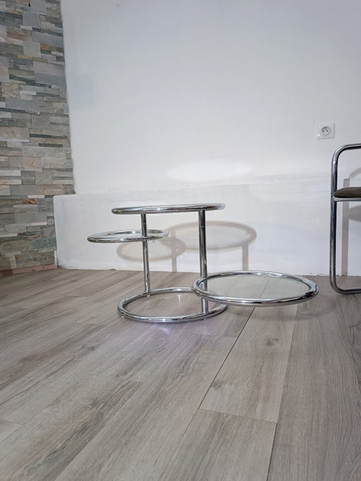 Coffee table with swivel tops, 1970s