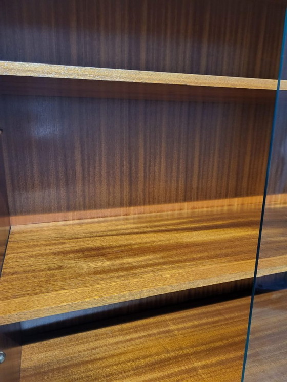 Image 1 of Vintage teak bar- / boekenkast – jaren ’60