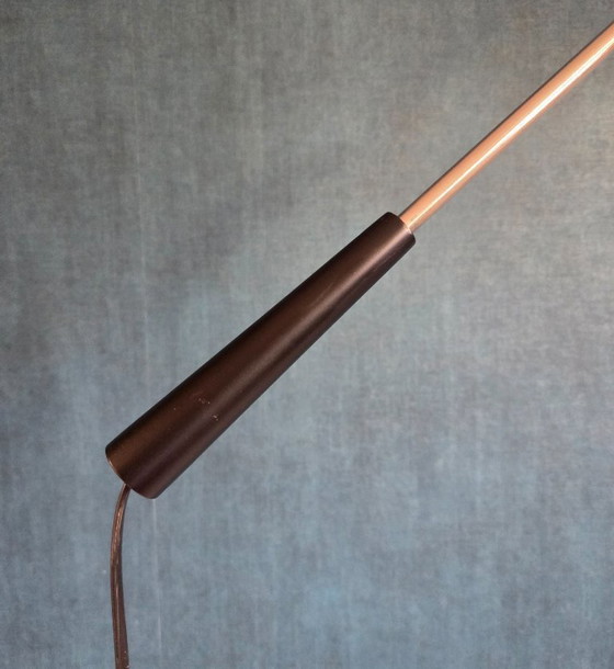 Image 1 of Vintage floor lamp - Hagoort Lampen | 329 | black - 1960s