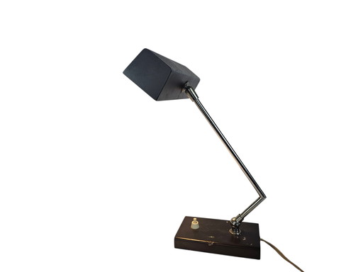 Anvia Almelo - Hollande - J.J.M. Hoogervorst - lampe de table - métal - années 60