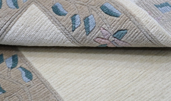 Image 1 of Modern design Nepal vloerkleed 140 x 70 cm