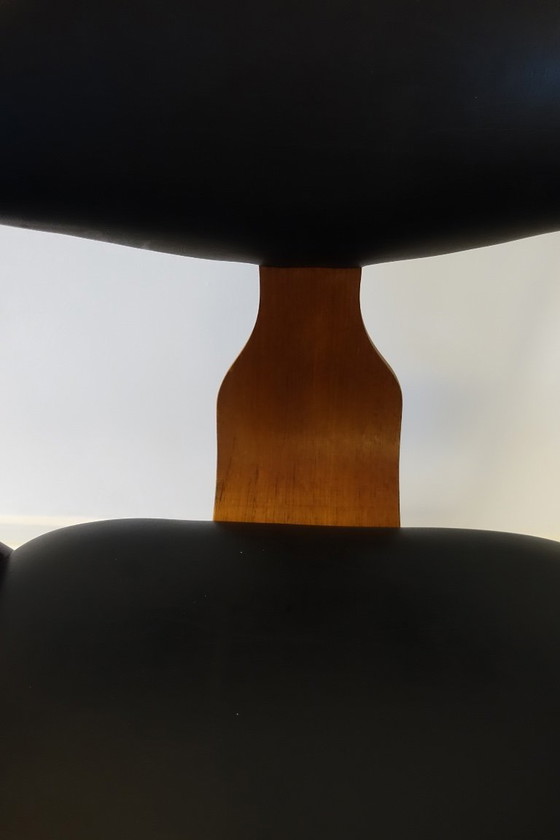 Image 1 of Sedia in corno di mucca Louis van Teffelen, anni '60, AWA