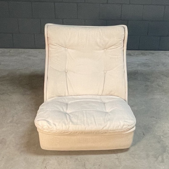 Image 1 of Fauteuil lounge « Orchidée » – Michel Cadestin – Airborne – années 60