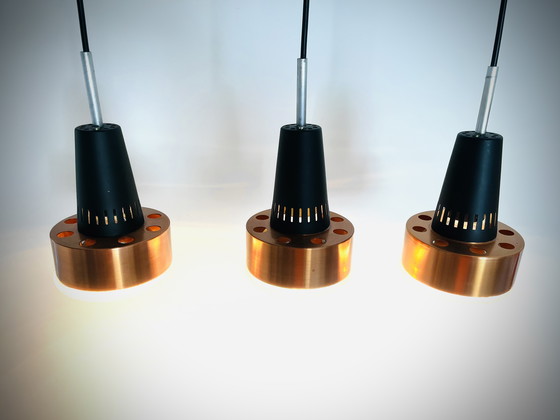Image 1 of 3x faretti Philips vintage - Attribuiti a Louis Kalff