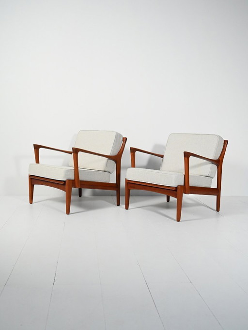 Pair of “Kuba” Armchairs by Bertil Fridhagen