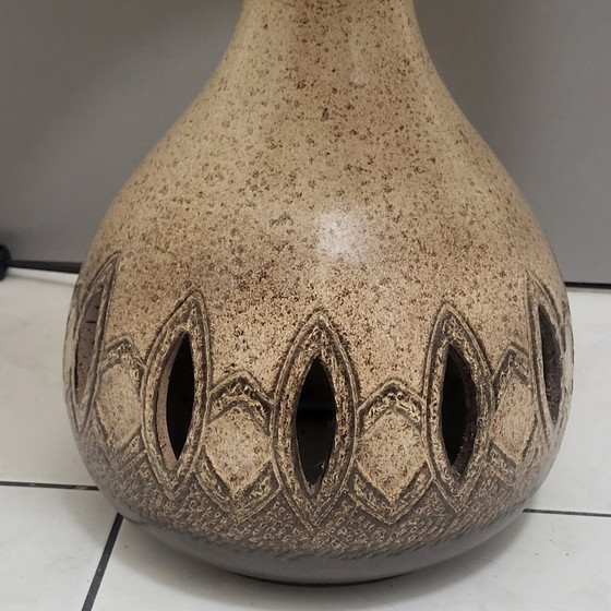 Image 1 of Grande lampe à poser en céramique, West Germany  1960,70, vintage 