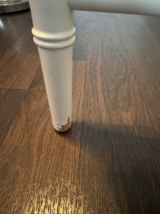 Image 1 of 2x white Chippendale Faux Bamboo Jonathan Adler armchair