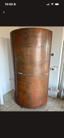 Unique copper wall screen