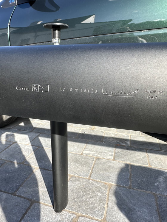 Image 1 of Cassina LC6 table designed by Le Corbusier