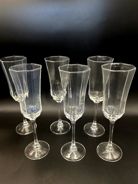 Image 1 of 4 x Champagneglazen Luminarc Octime