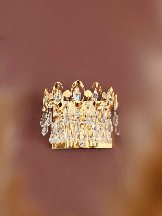 Image 1 of Bellissimo set di lampade da parete Palwa & Walter degli anni '70