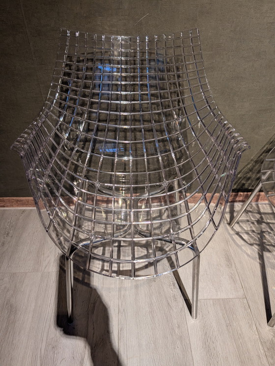 Image 1 of 6 sedie Driade Meridiana – Driadestore - Christophe Pillet – Trasparenti – Nuove condizioni!