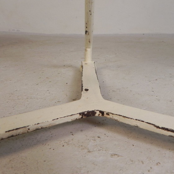 Table de bistrot avec plateau en marbre et bordure en laiton, début du XXe siècle – Tables de salle à manger (photo 16 of 20)