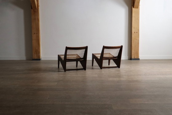 Image 1 of Pierre Jeanneret Kangaroo Chairs PJ-SI-59, India, 1955