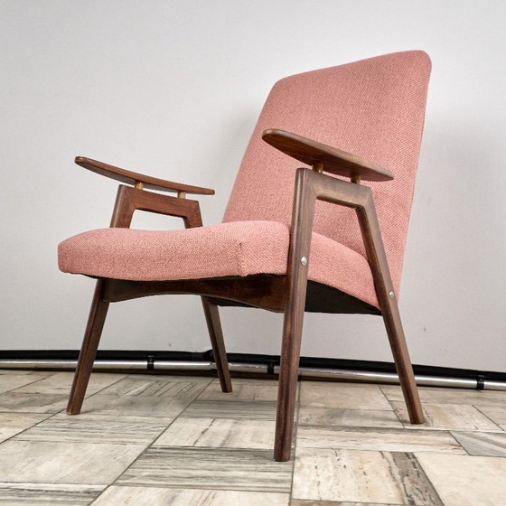 Image 1 of Fauteuil vintage de Jaroslav Smidek pour TON, années 1960, Tchécoslovaquie
