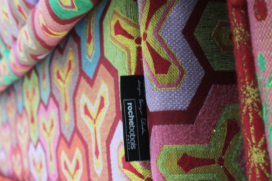 Image 1 of Roche Bobois Mah Jong sofa Kenzo Takada design by Hans Hopfer ,set of 12