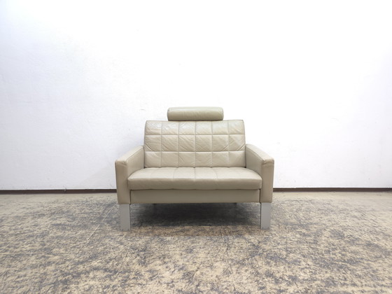 Image 1 of Leolux conjunto sofá de diseño sofá de cuero sillón sillón