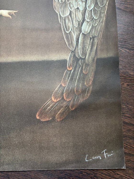 Image 1 of Leonor Fini, Extreme Nacht, seltene Lithografie, 1980