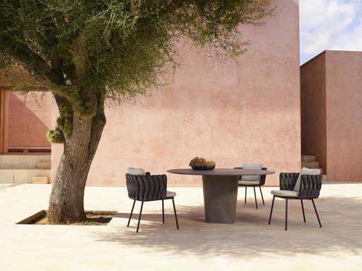Tribu TAO garden table concrete 160cm Monica Armani