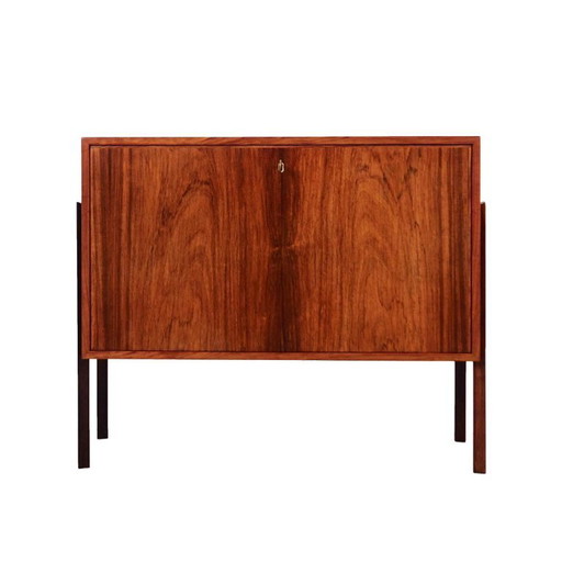 Barkast van palissanderhout, Deens design, jaren 70, gemaakt in Denemarken.