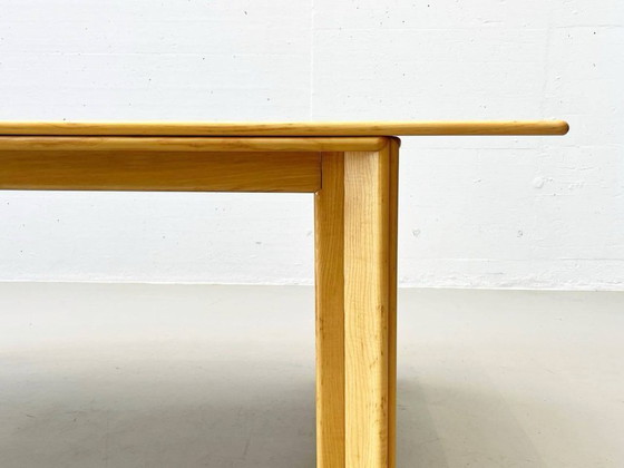 Image 1 of Set: 6 chairs model Monk and table by Afra and Tobia Scarpa for Molteni, 1973