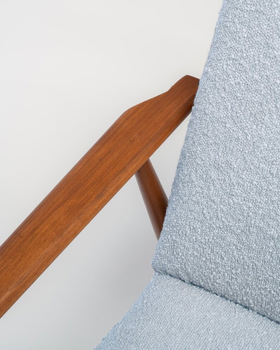 Image 1 of „Lisek” armchair, 1960s – restored Polish mid-century classic, for small spaces