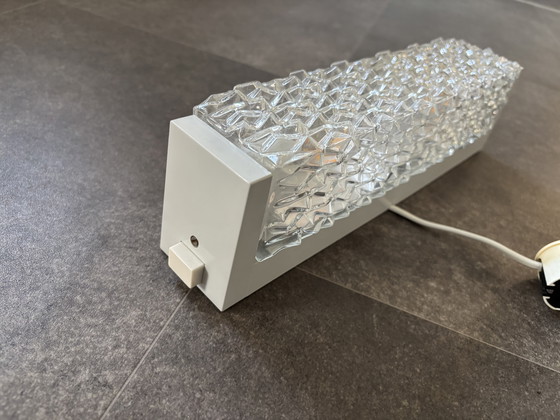 Image 1 of Vintage kristal glas wandlamp RZB/ Erco