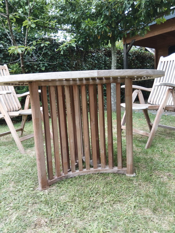 Ensemble de jardin en teck avec coussins inclus – Select Garden, Ensembles de jardin, Wood (photo 5 of 7)