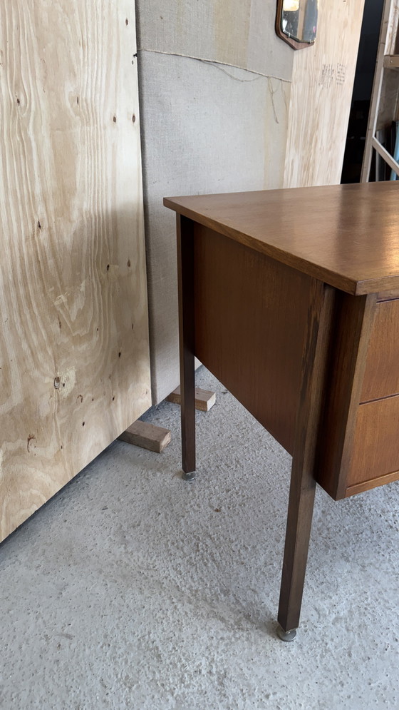 Image 1 of Vintage Freestanding Executive Desk