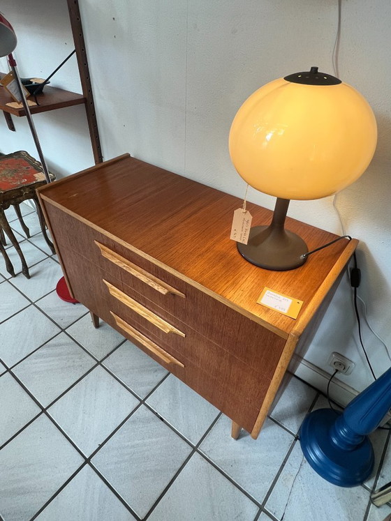 Image 1 of Cassettiera vintage, Svezia anni '60, teak e rovere