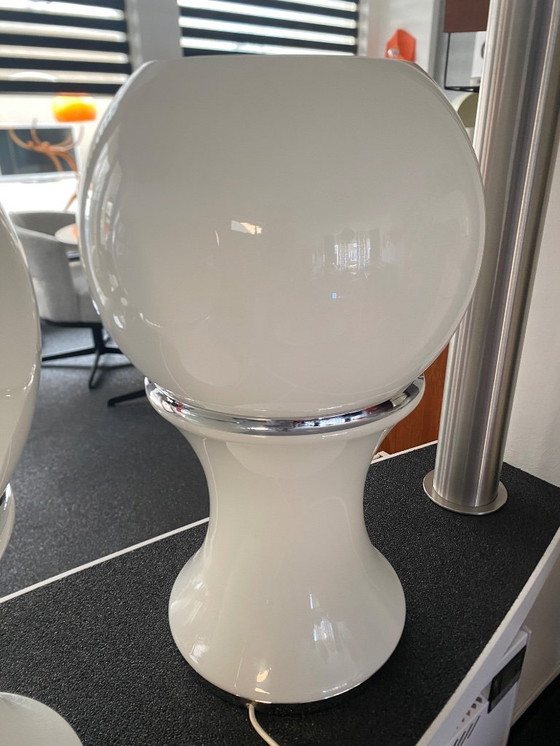 Image 1 of 2 pieces design lamps from Mongolfiera lamp by Fontana Arte