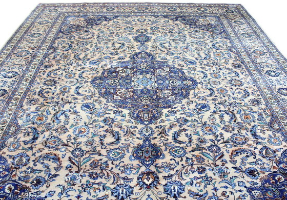 Image 1 of Hand-knotted Persian carpet Kashmar 390x290